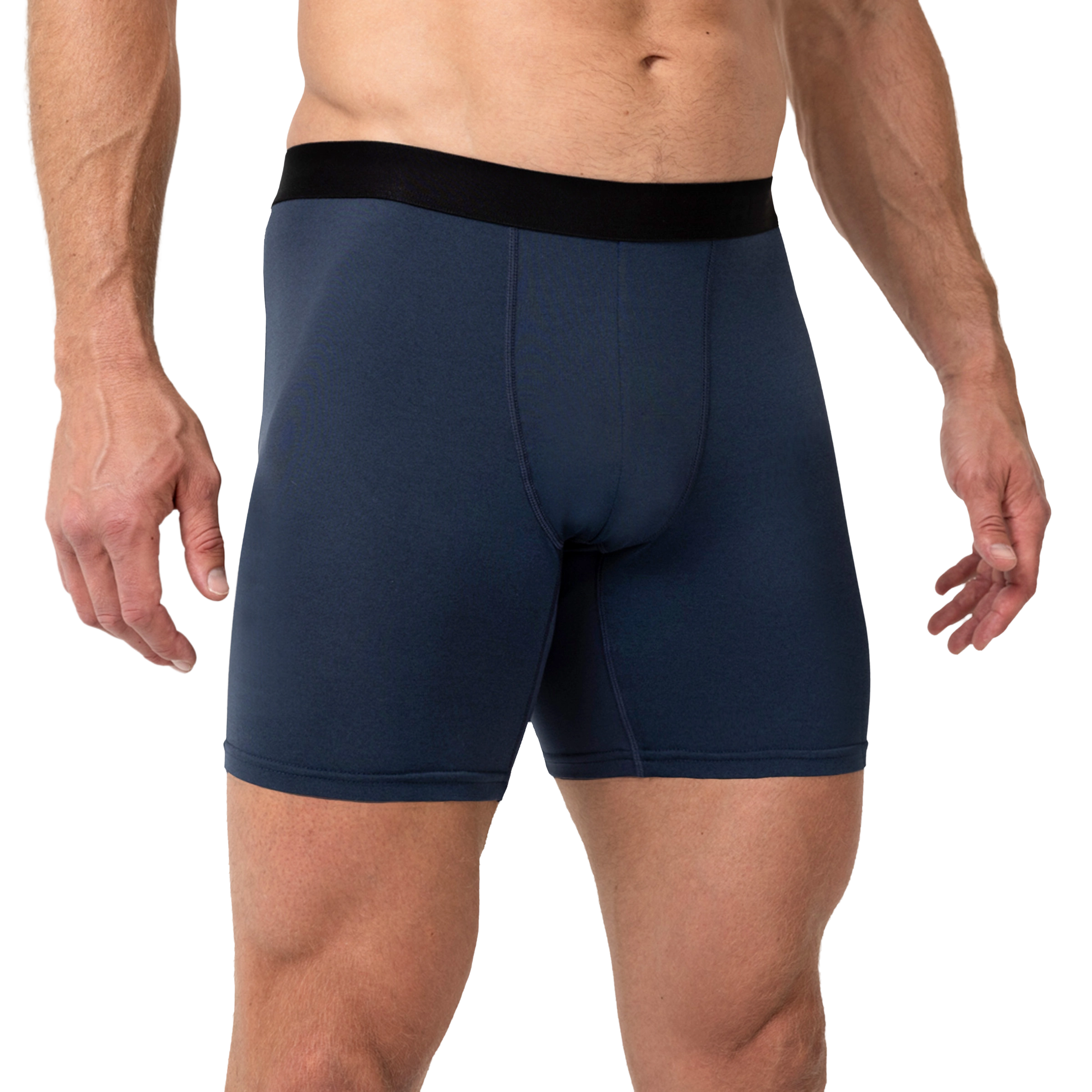 Foris Boxer Brief - Heather Navy / X-Small